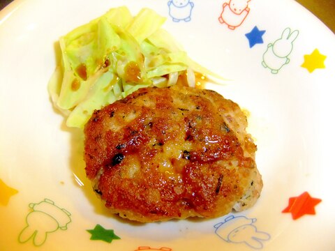 水切りなし！超時短しそとうふハンバーグ